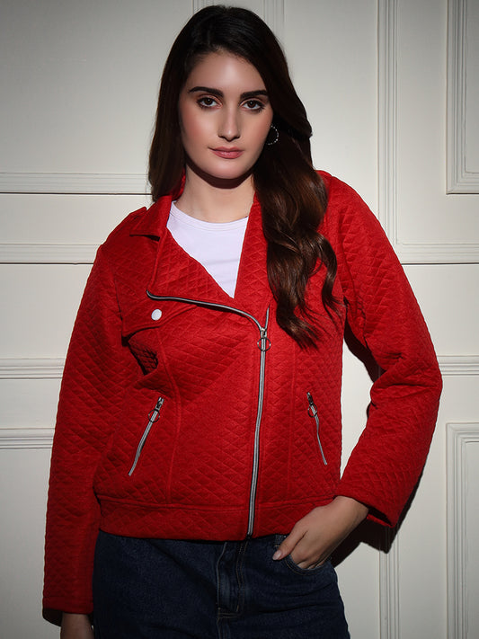 TANDUL  Women Solid Quilted Jacket