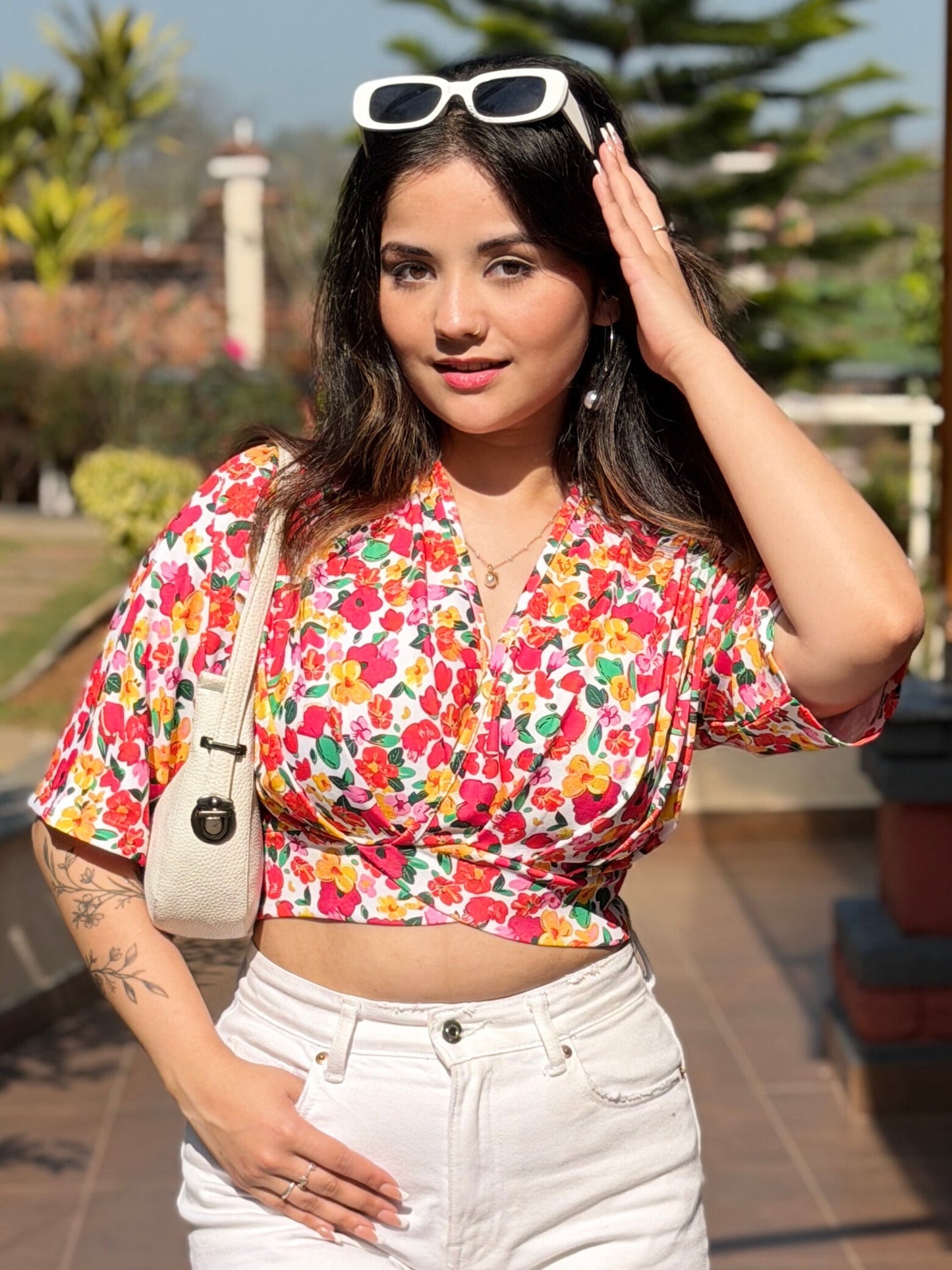 TANDUL Women Stunning Floral Top