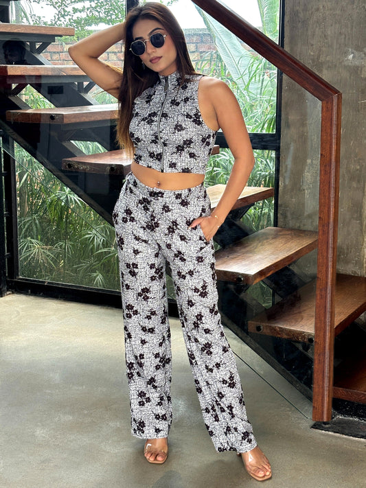 TANDUL Women Stunning Floral Printed Co-ord Set