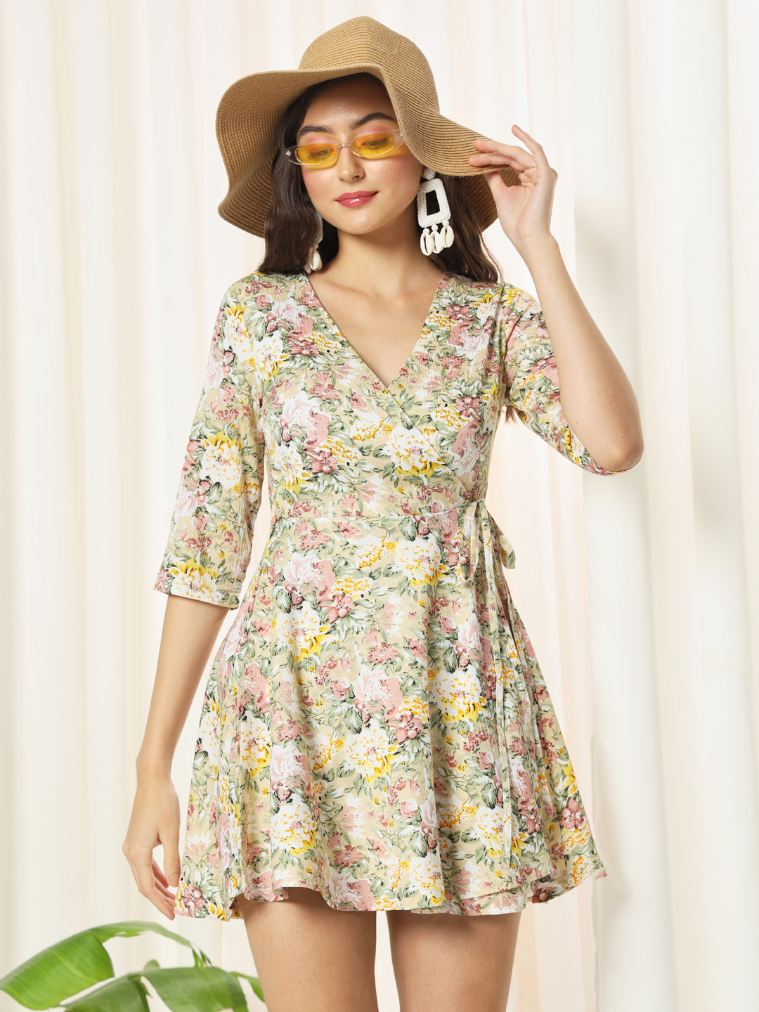 TANDUL  Women Fit and Flare Multicolor Dress