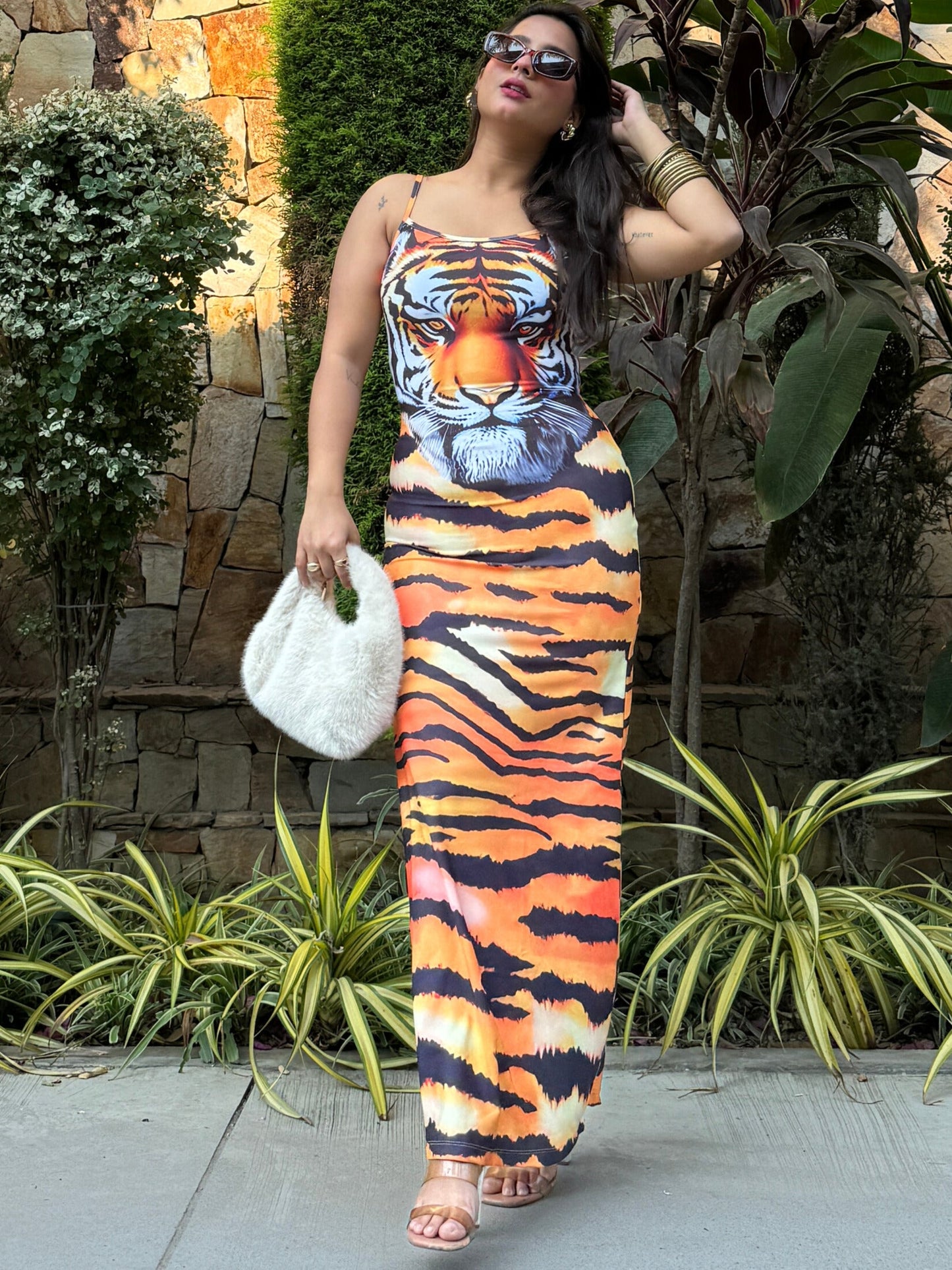 TANDUL  Women Maxi Multicolor Dress