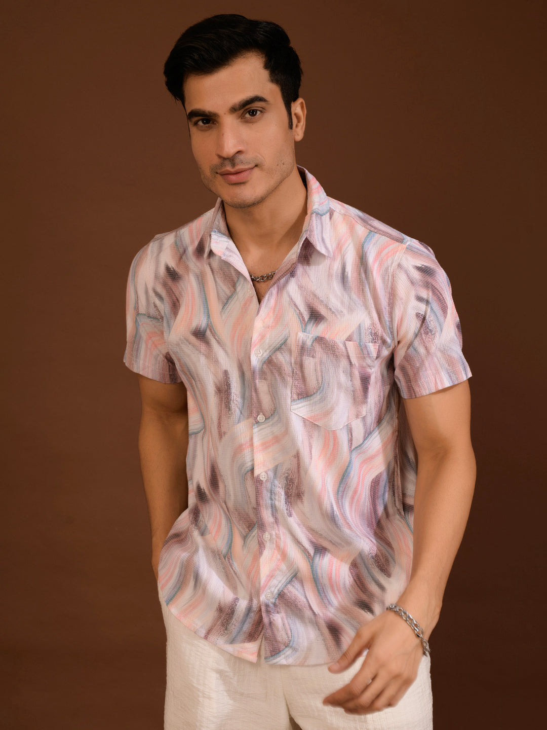 TANDUL  Men Regular Fit Printed Casual Shirt