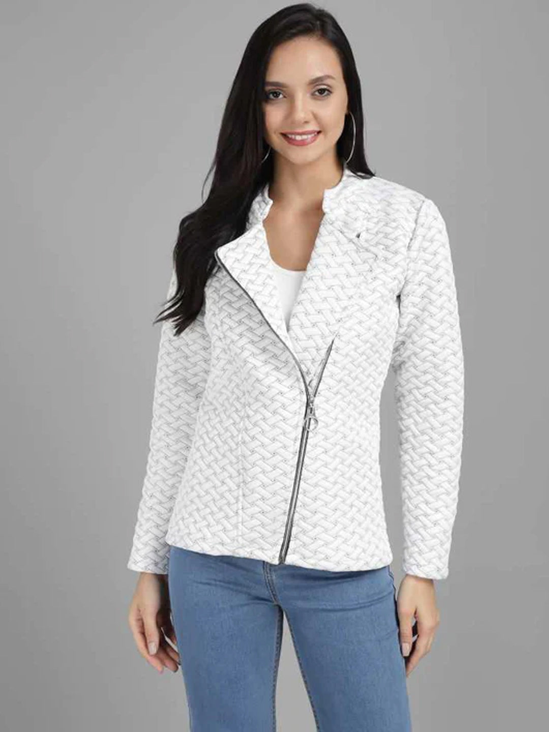 Full Sleeve Solid Women Jacket