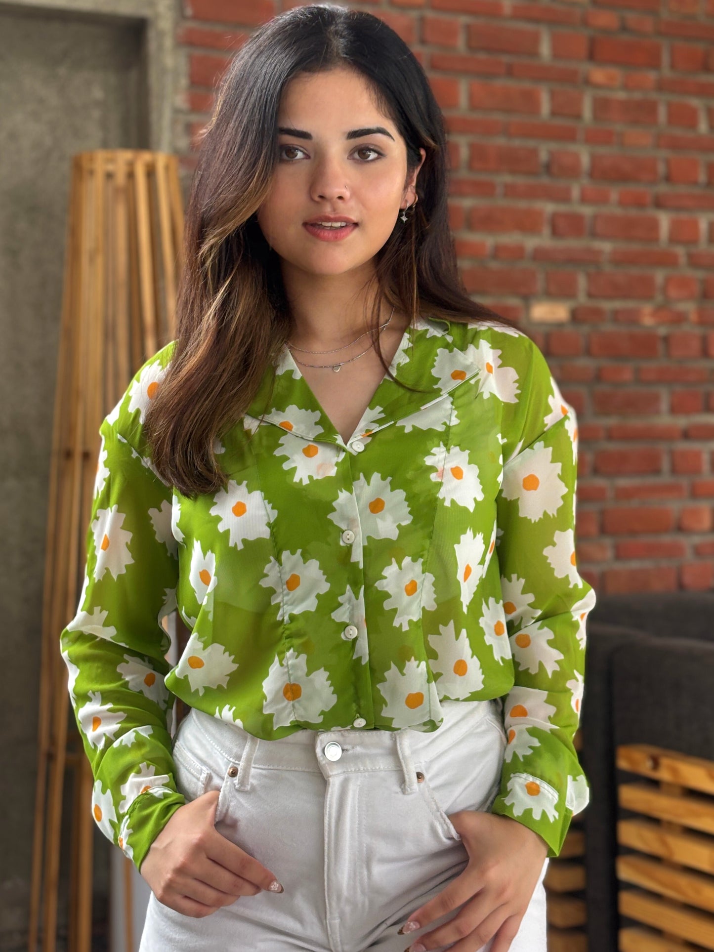 TANDUL  Women Regular Fit Printed Casual Shirt