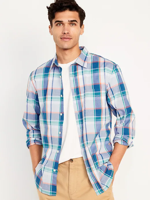 TANDUL Men Check Printed Casual Shirt