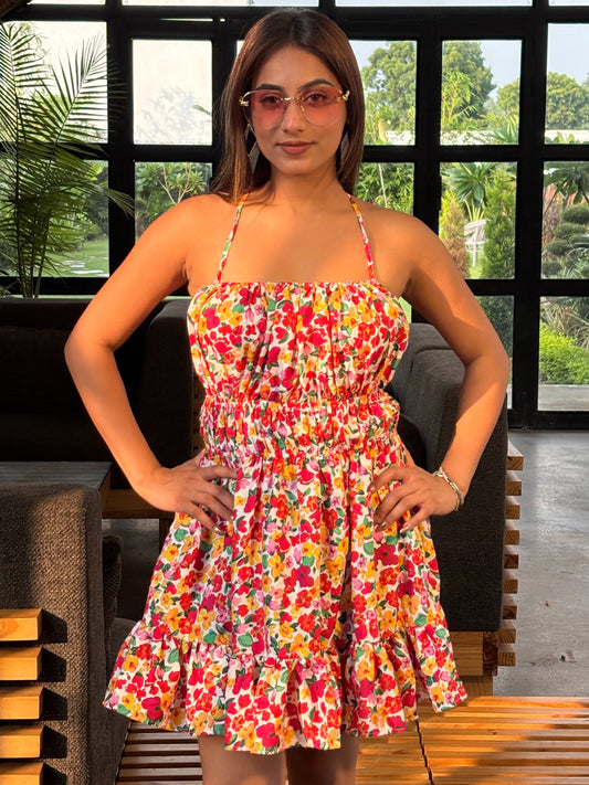 TANDUL Women Multicolor Floral Printed Dress