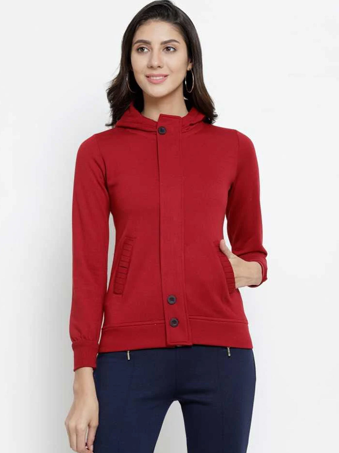 ZARVEY Full Sleeve Solid Women's Jacket