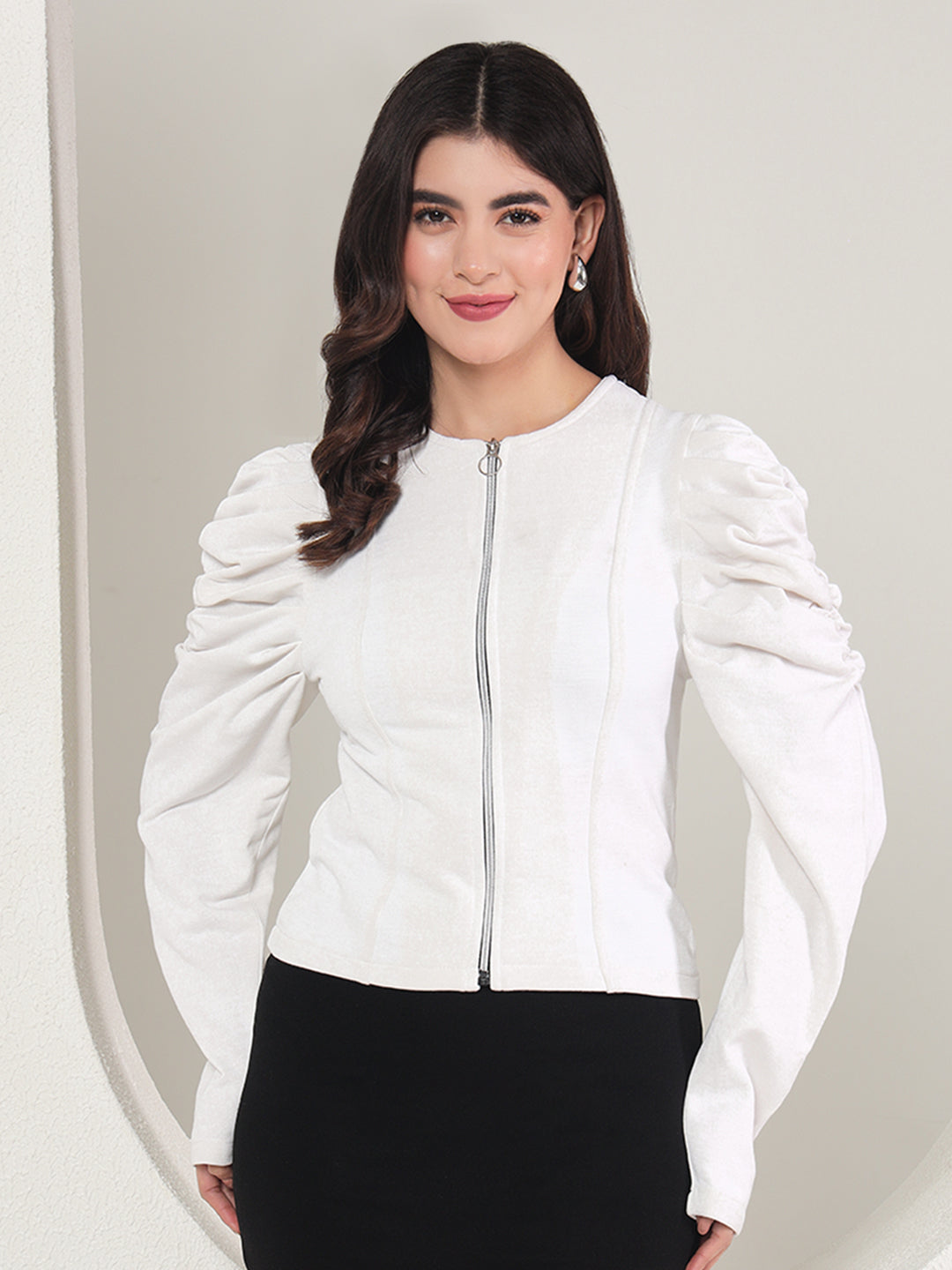 TANDUL  Women Solid Fleece Jacket