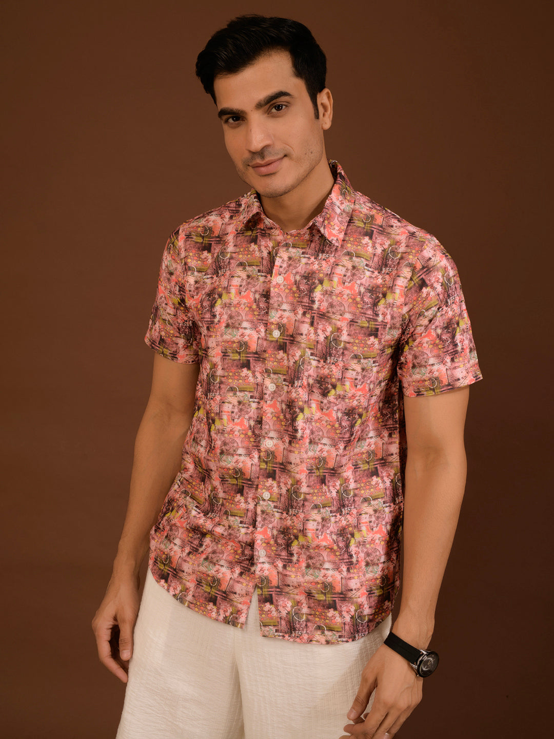 TANDUL  Men Regular Fit Printed Casual Shirt