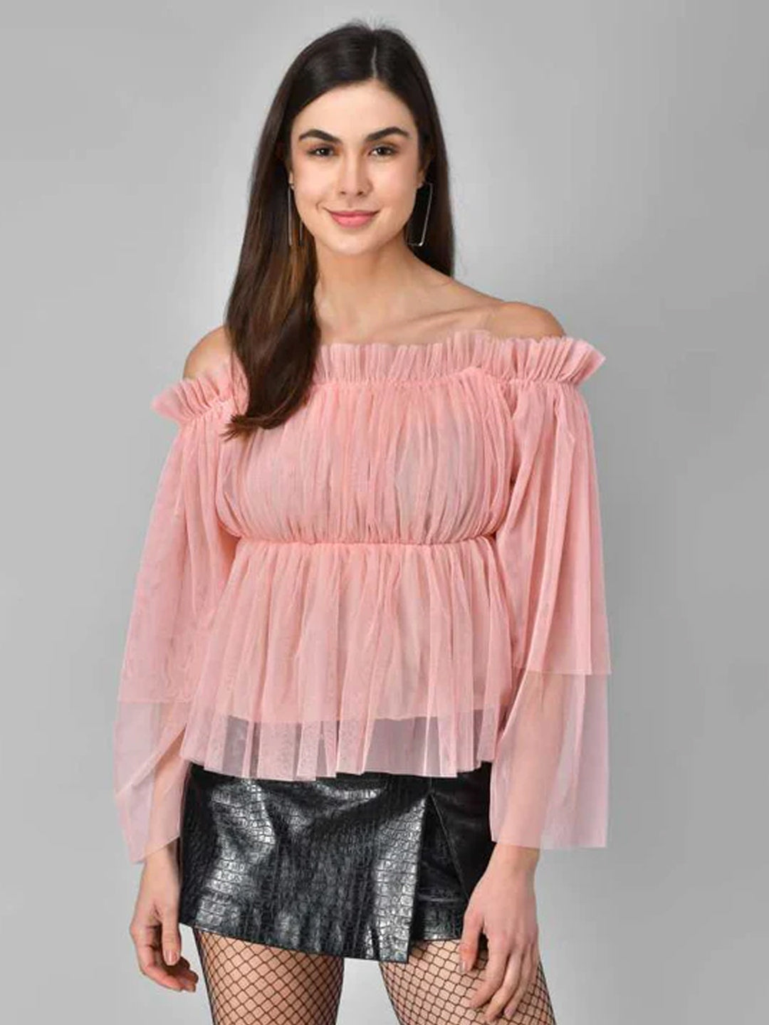 Casual Regular Sleeves Printed Women Pink Top