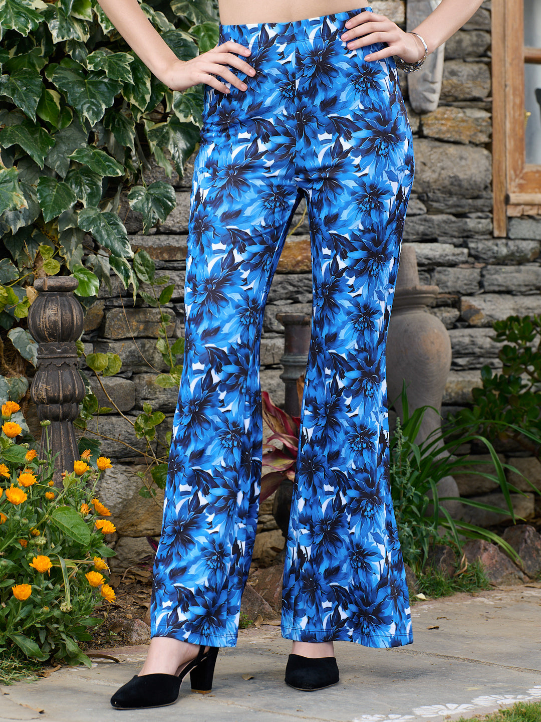 TANDUL Stunning Floral Printed Trouser