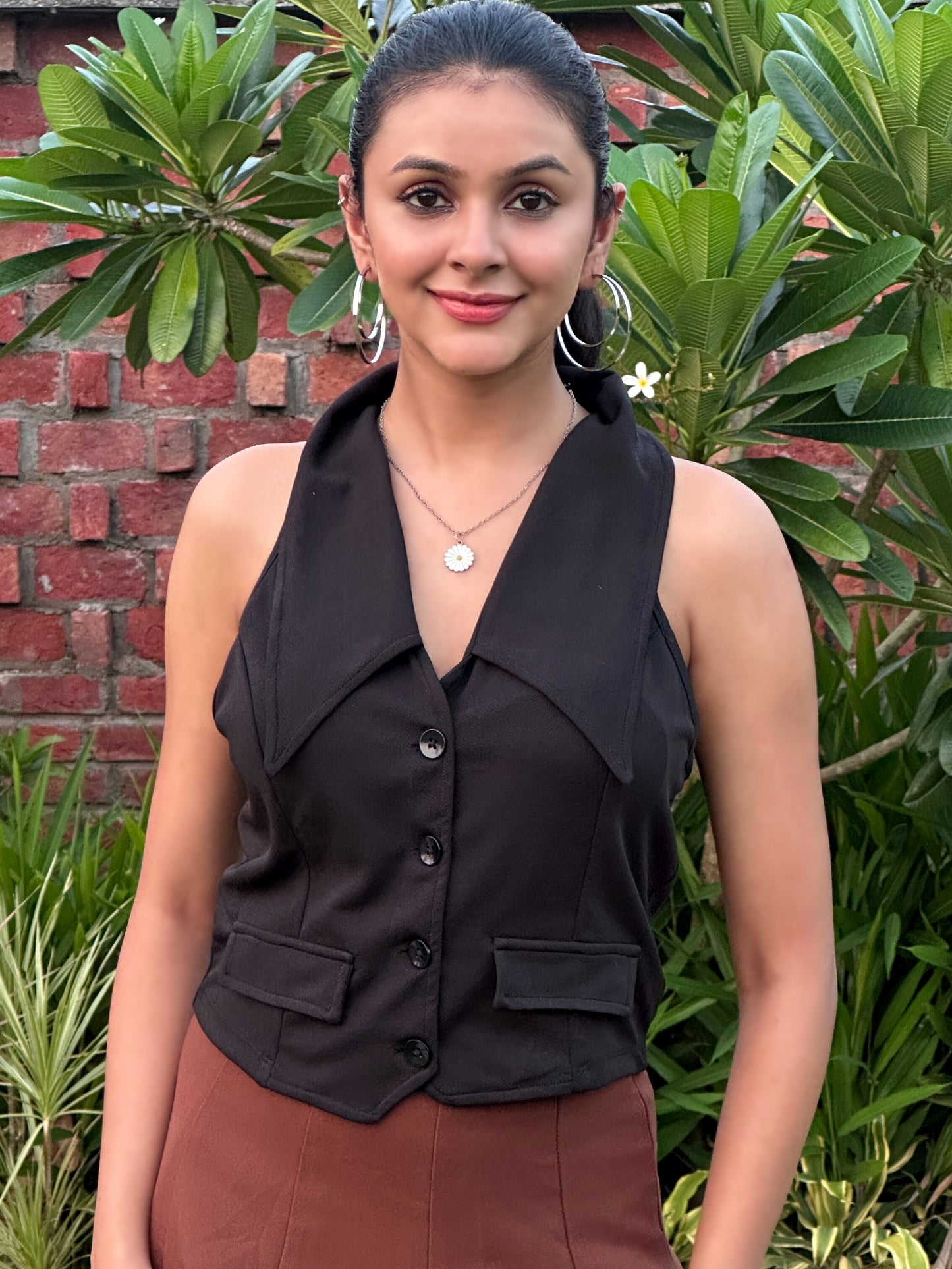 TANDUL  LYCRA BLEND Solid Coat For Women