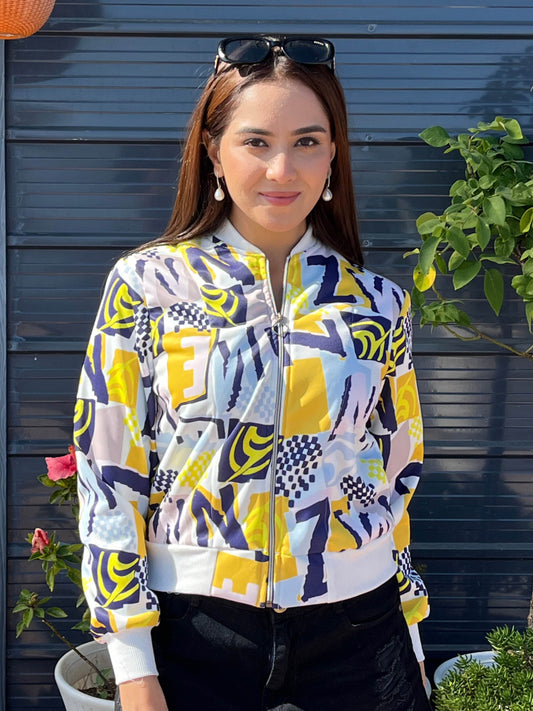 TANDUL Women's Multicolor Printed Jacket