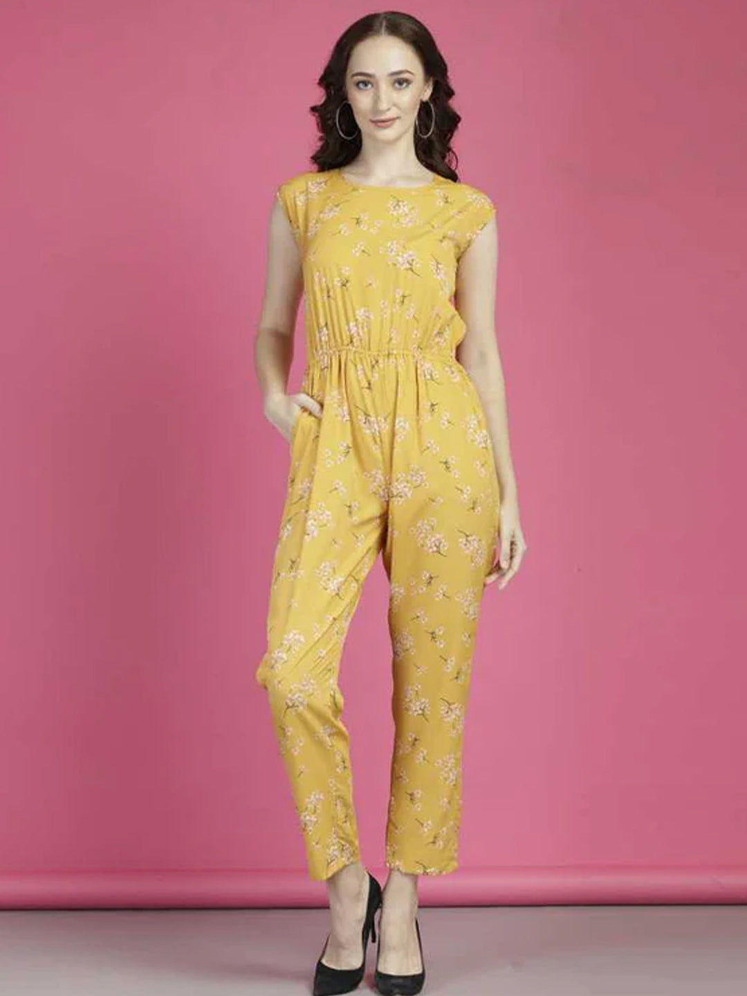 TANDUL  Floral Print Women Jumpsuit