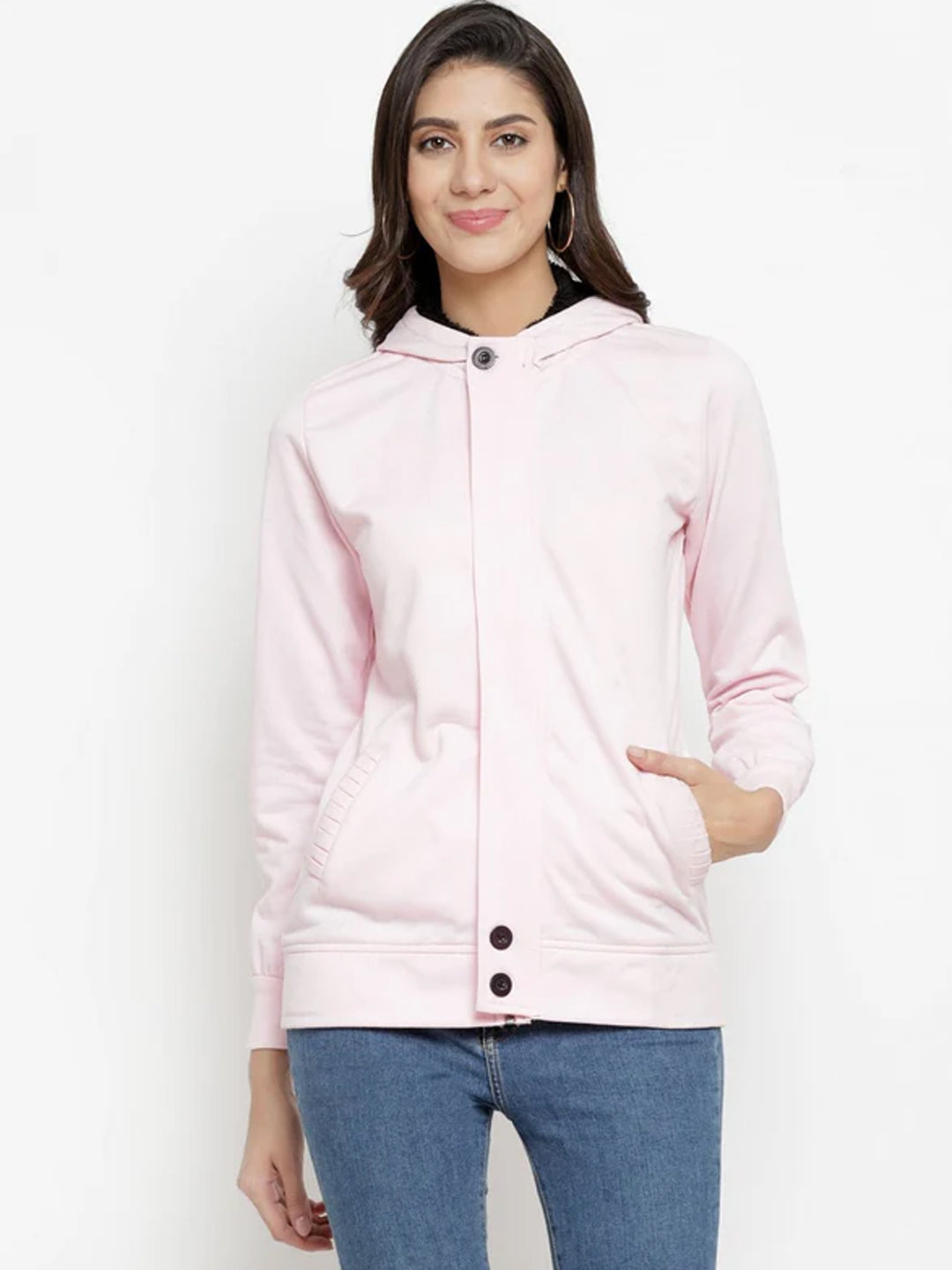 ZARVEY Full Sleeve Solid Women's Jacket