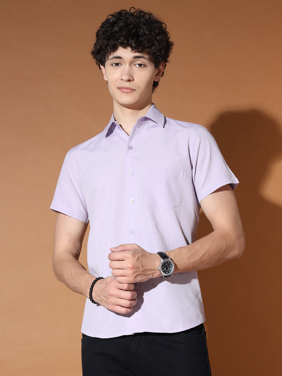 TANDUL  Men Regular Fit Solid Casual Shirt