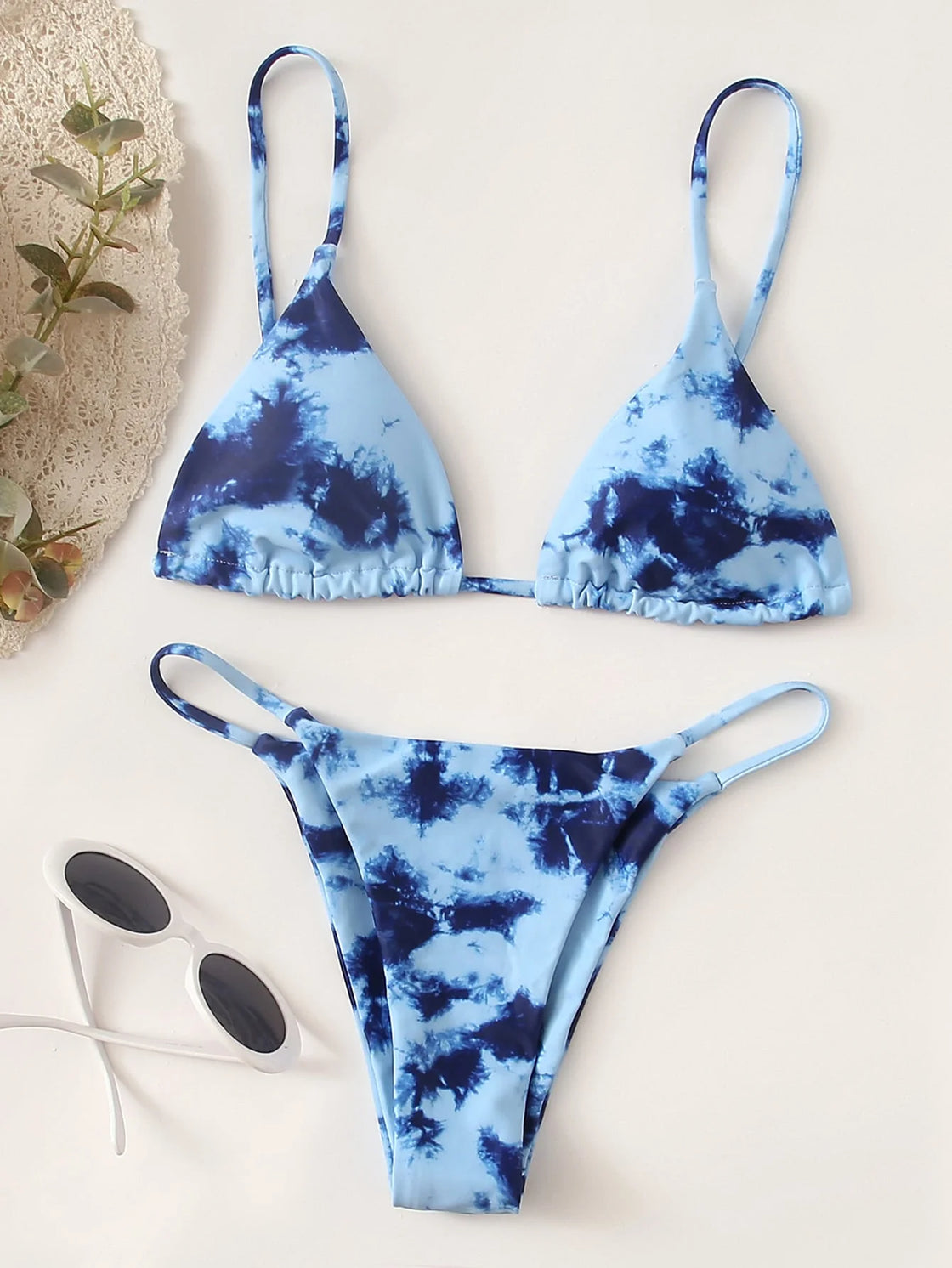 ELTIRE Tie-Dye Blue Lingerie