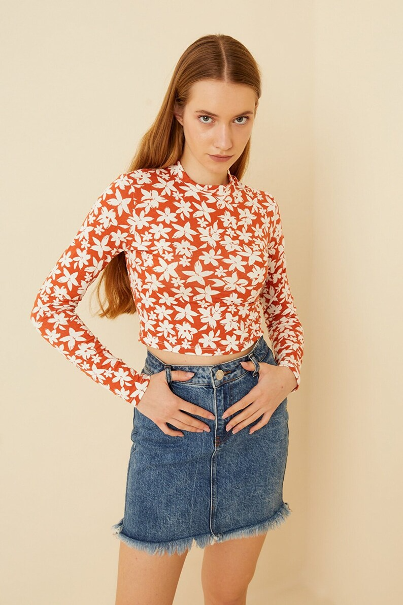 TANDUL Casual Regular Sleeves Printed Women Multicolor Top
