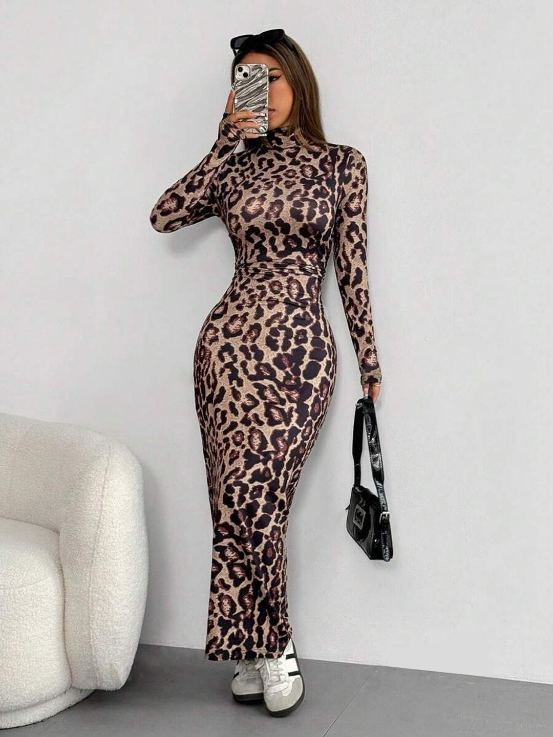 TANDUL  Women Bodycon Brown Dress