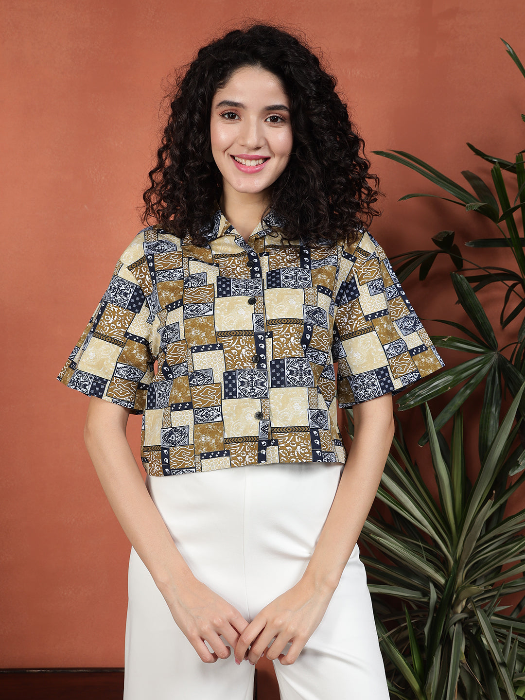 TANDUL Women Printed Shirt