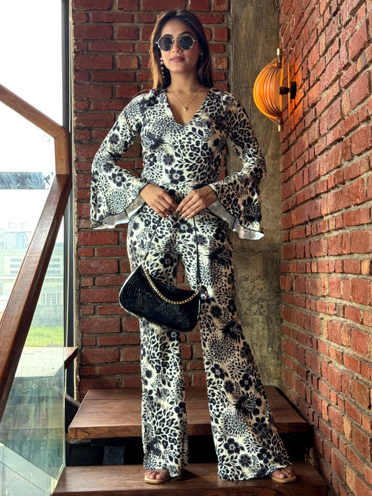 TANDUL Women Stunning Floral Printed Jumpsuit