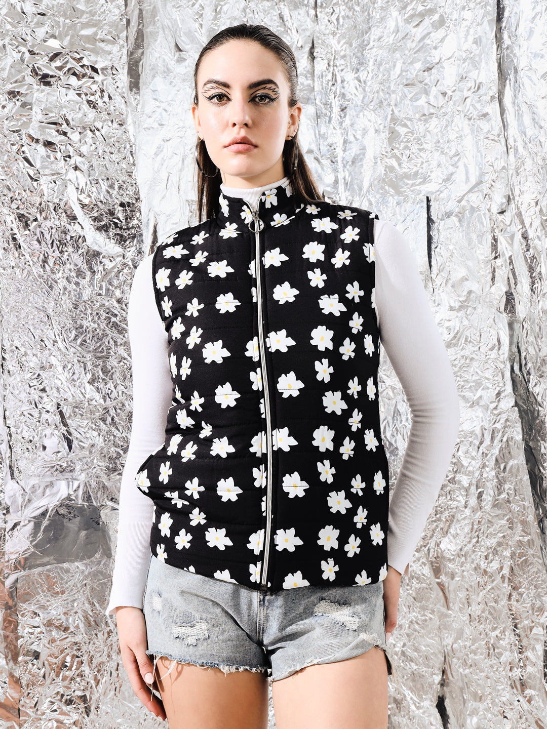 TANDUL Women Printed Casual Jacket