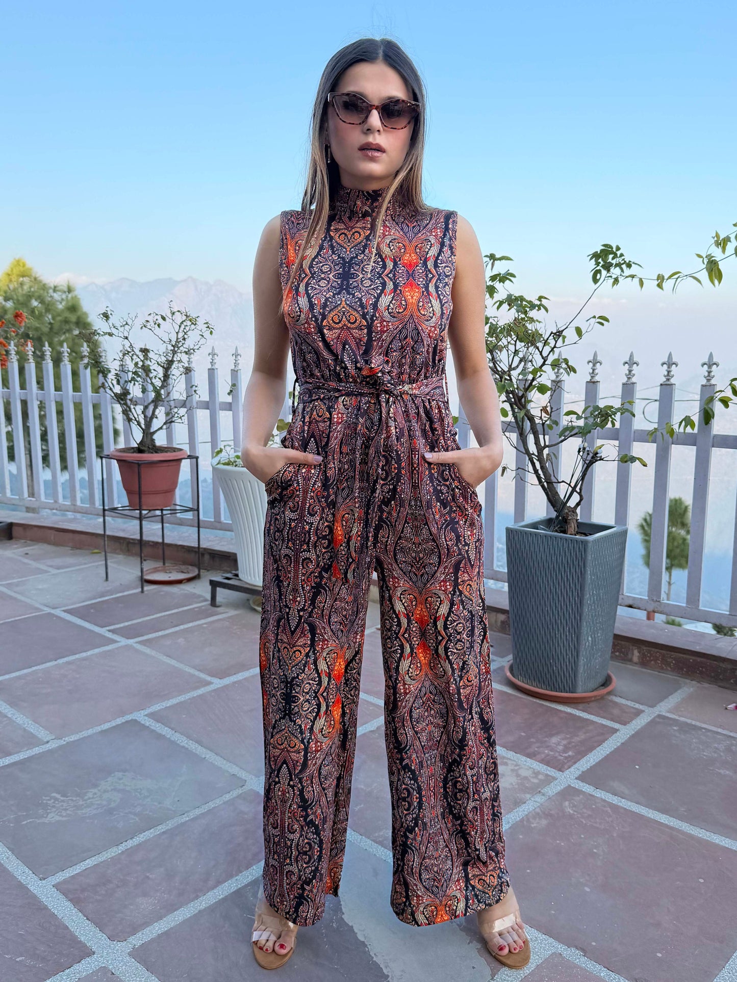 TANDUL Women Multicolor Printed Jumpsuit