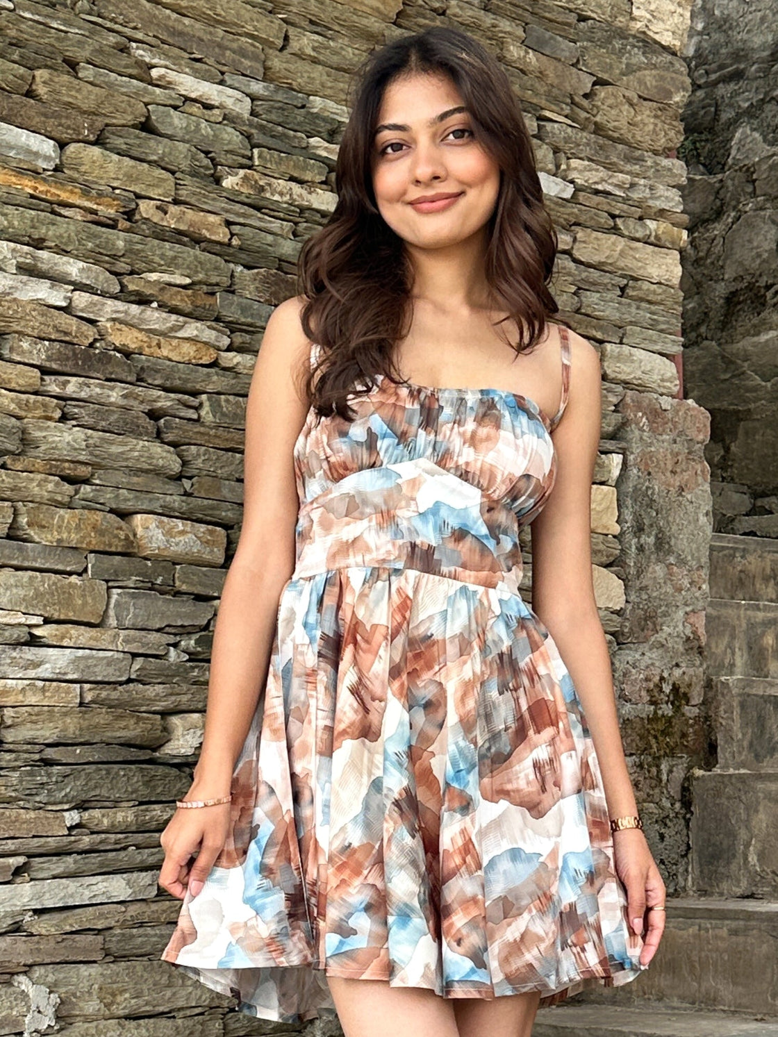 TANDUL Women Multicolor Printed Flared Dress