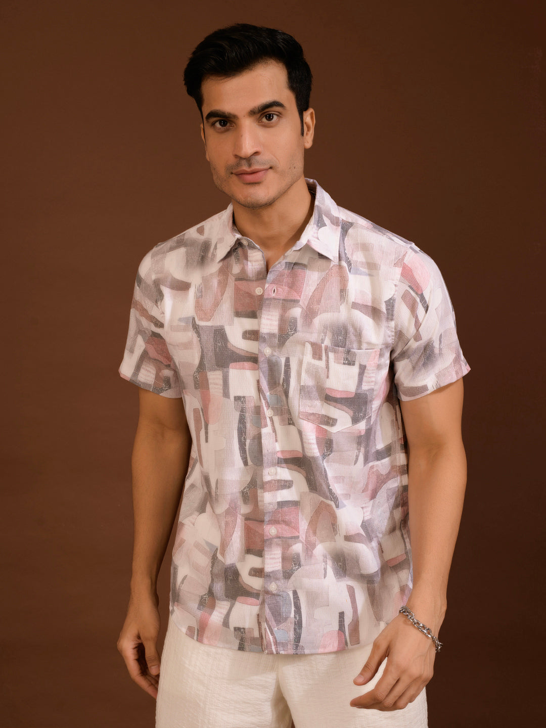 TANDUL  Men Regular Fit Printed Casual Shirt