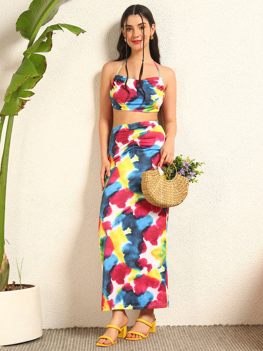 TANDUL Women Multicolor Printed Co-ord Set
