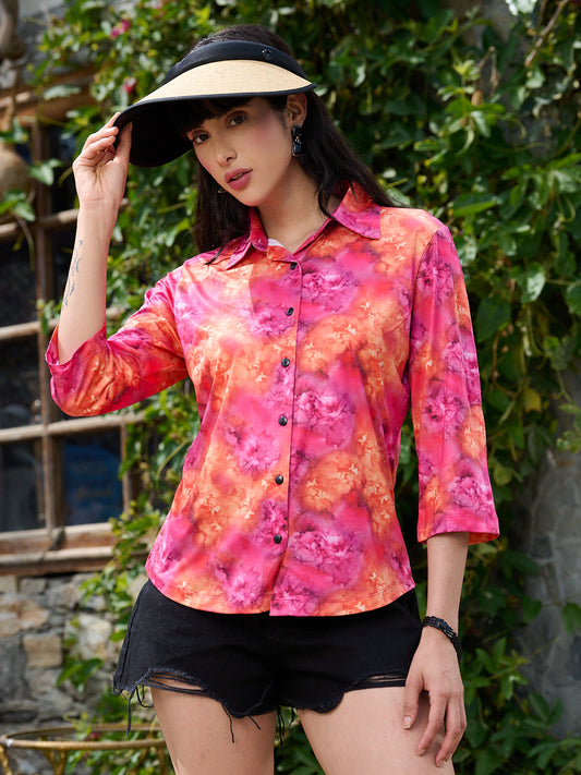 TANDUL Women Multicolor Printed Shirt