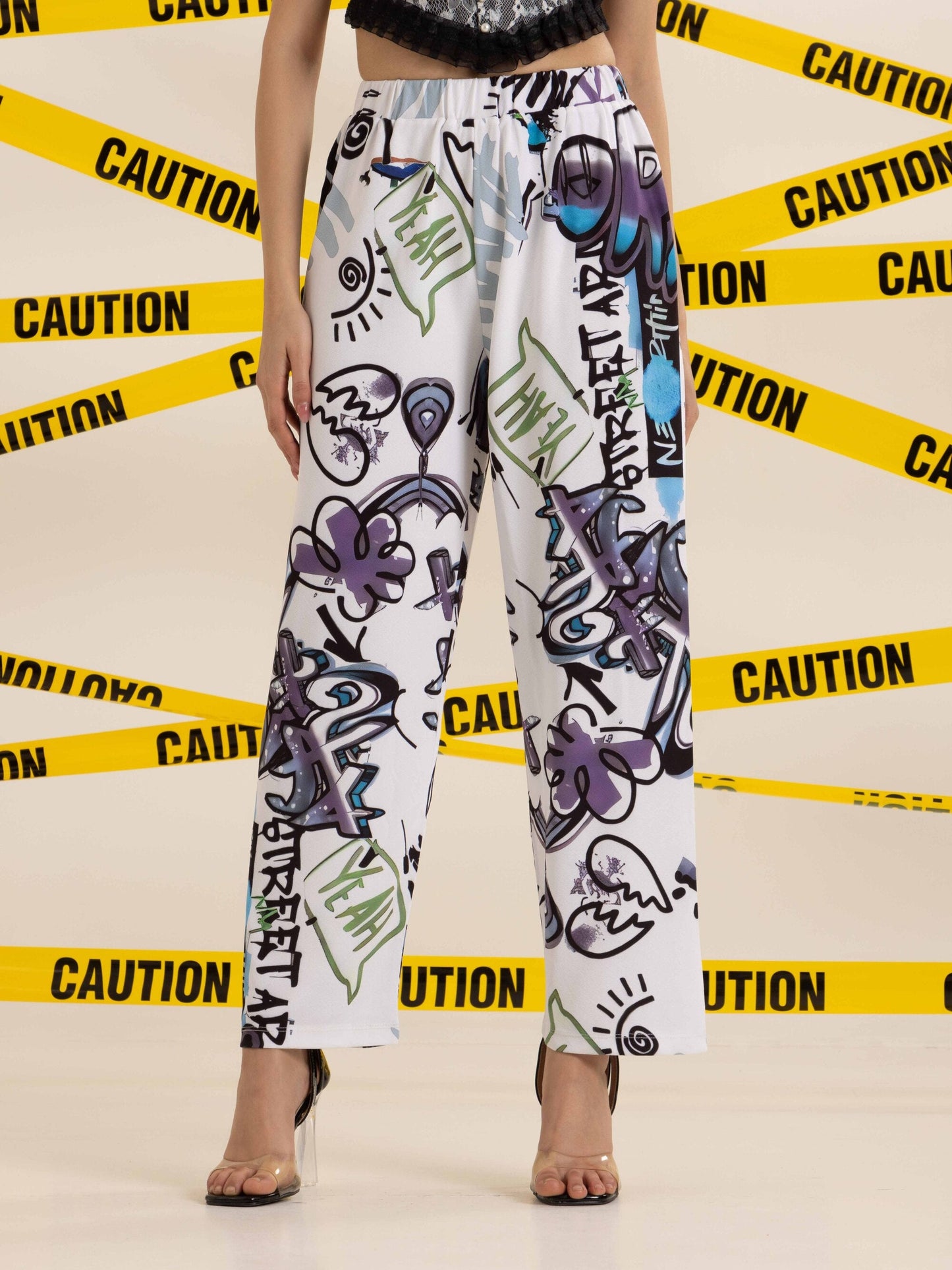 TANDUL Women Straight Fit Printed Trouser