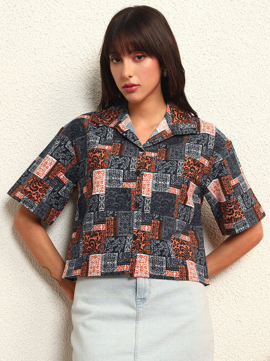 TANDUL Women Multicolor Printed Shirt