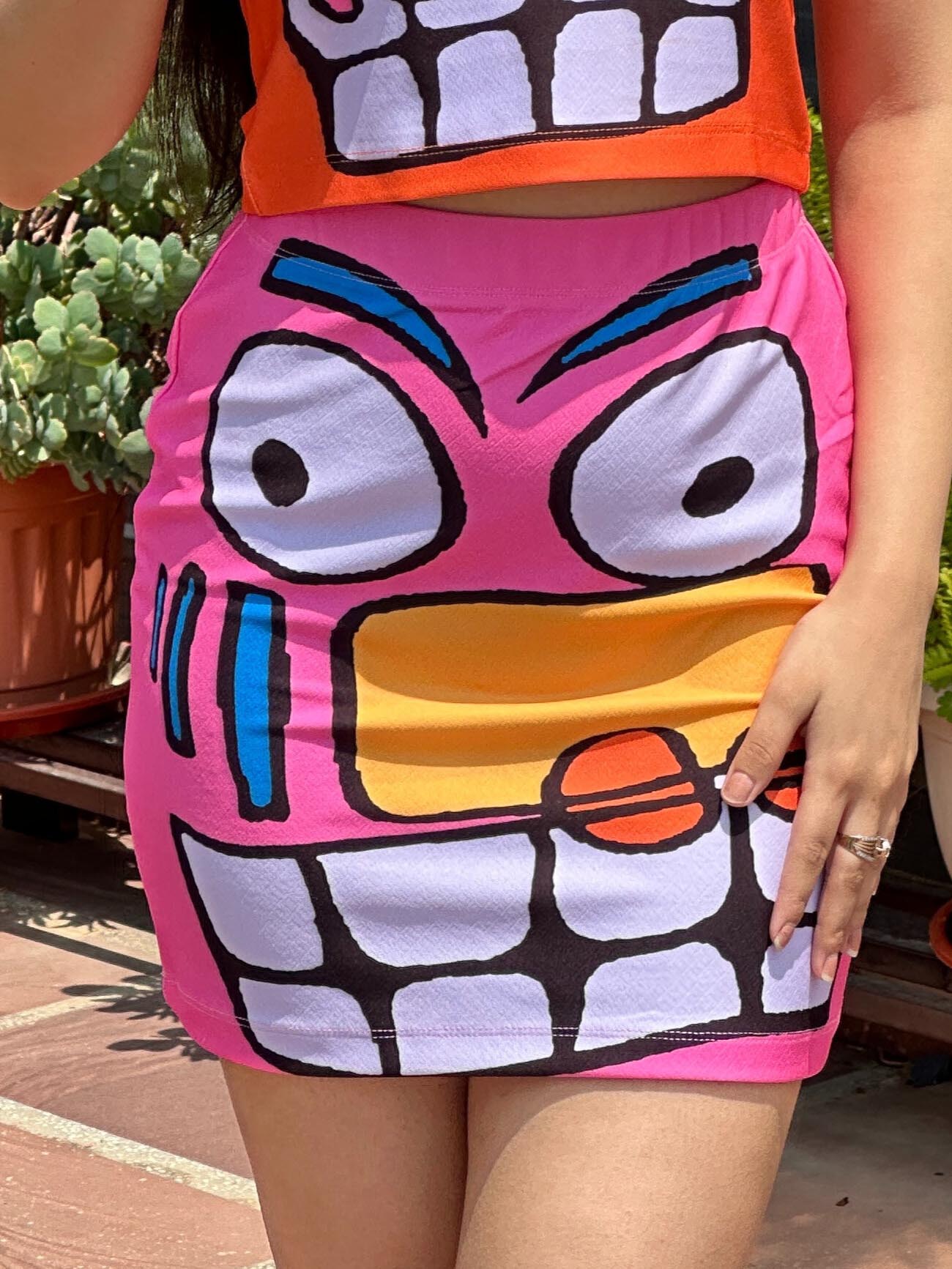 TANDUL Women Pink Printed Skirt