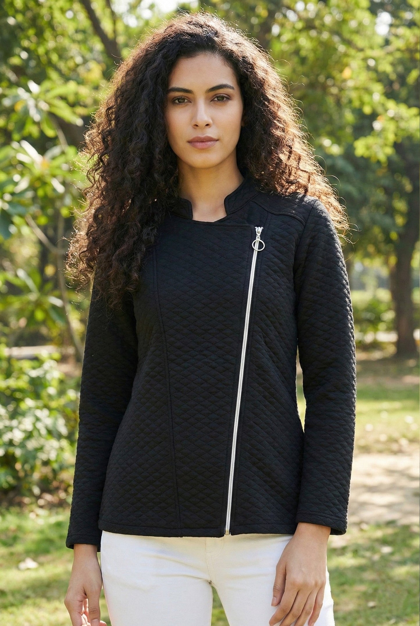 TANDUL Full Sleeve Solid Women Jacket