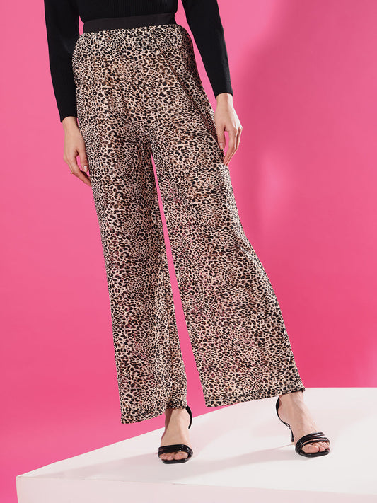 TANDUL Women Animal Printed Trouser