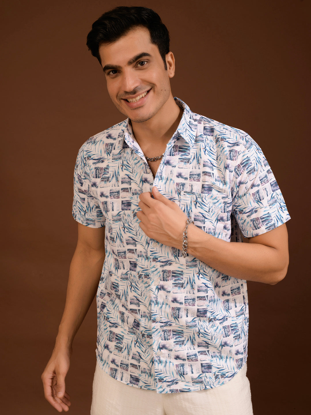 TANDUL  Men Regular Fit Printed Casual Shirt