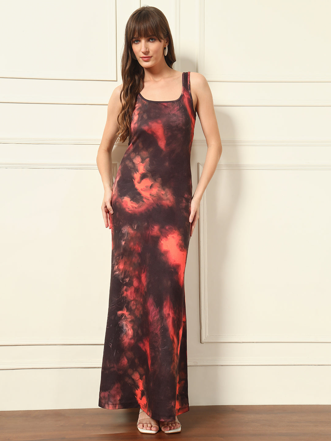 TANDUL Women Bodycon Brown Dress