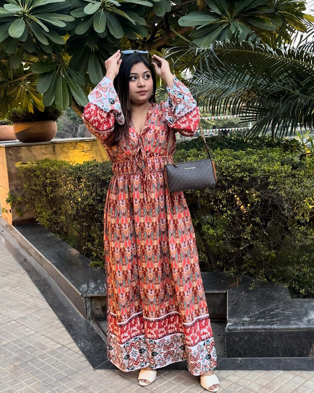 TANDUL  Women Fit and Flare Multicolor Dress