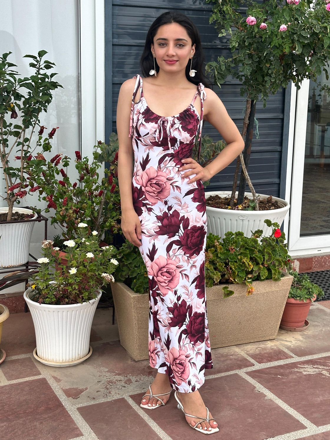 TANDUL Women Floral Printed Long Dress