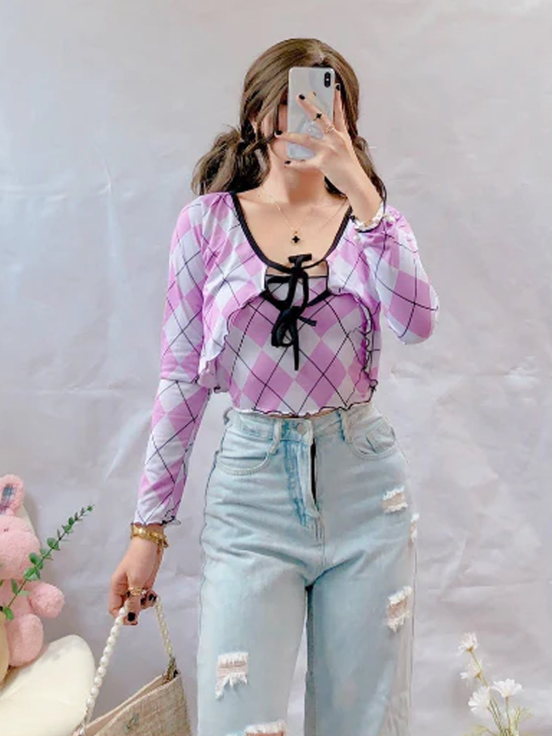 TANDUL Casual Printed Women Multicolor Top