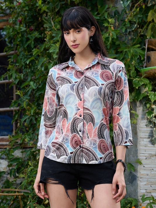 TANDUL Women  Paisley Printed Shirt