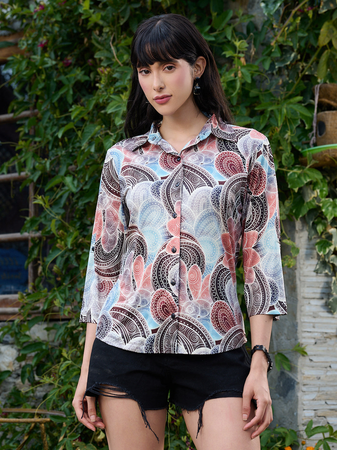 TANDUL Women  Paisley Printed Shirt