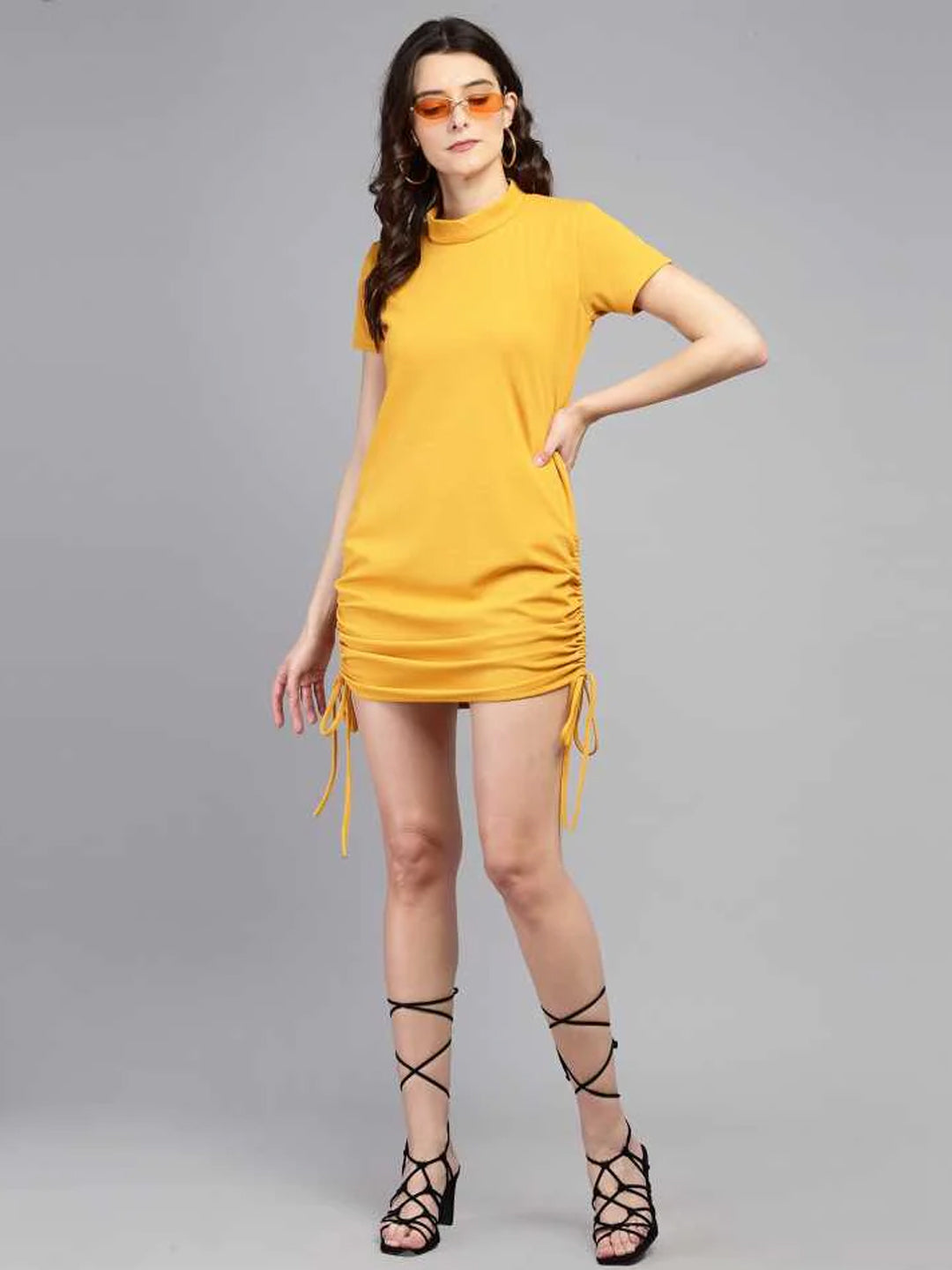 TANDUL  Women Yellow Dress
