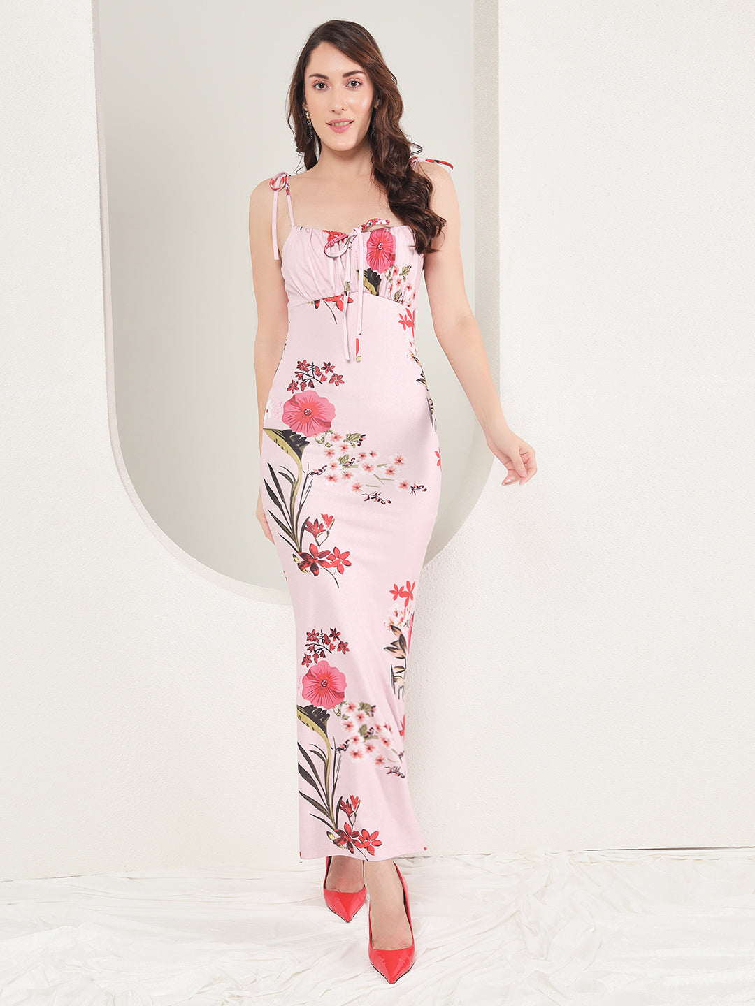 TANDUL  Women Bodycon Pink Dress