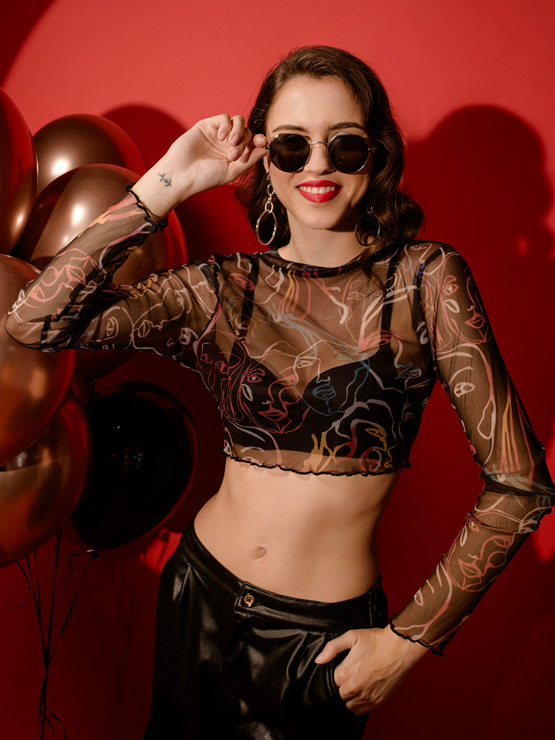 TANDUL  Casual Regular Sleeves Printed Women Multicolor Top