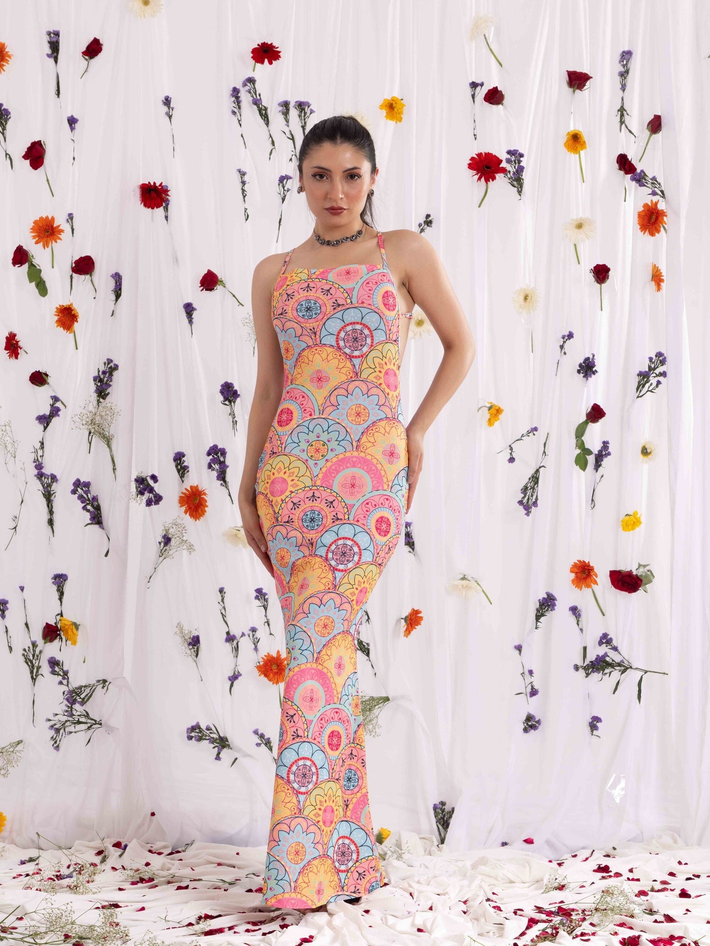 TANDUL  Women Bodycon Multicolor Dress