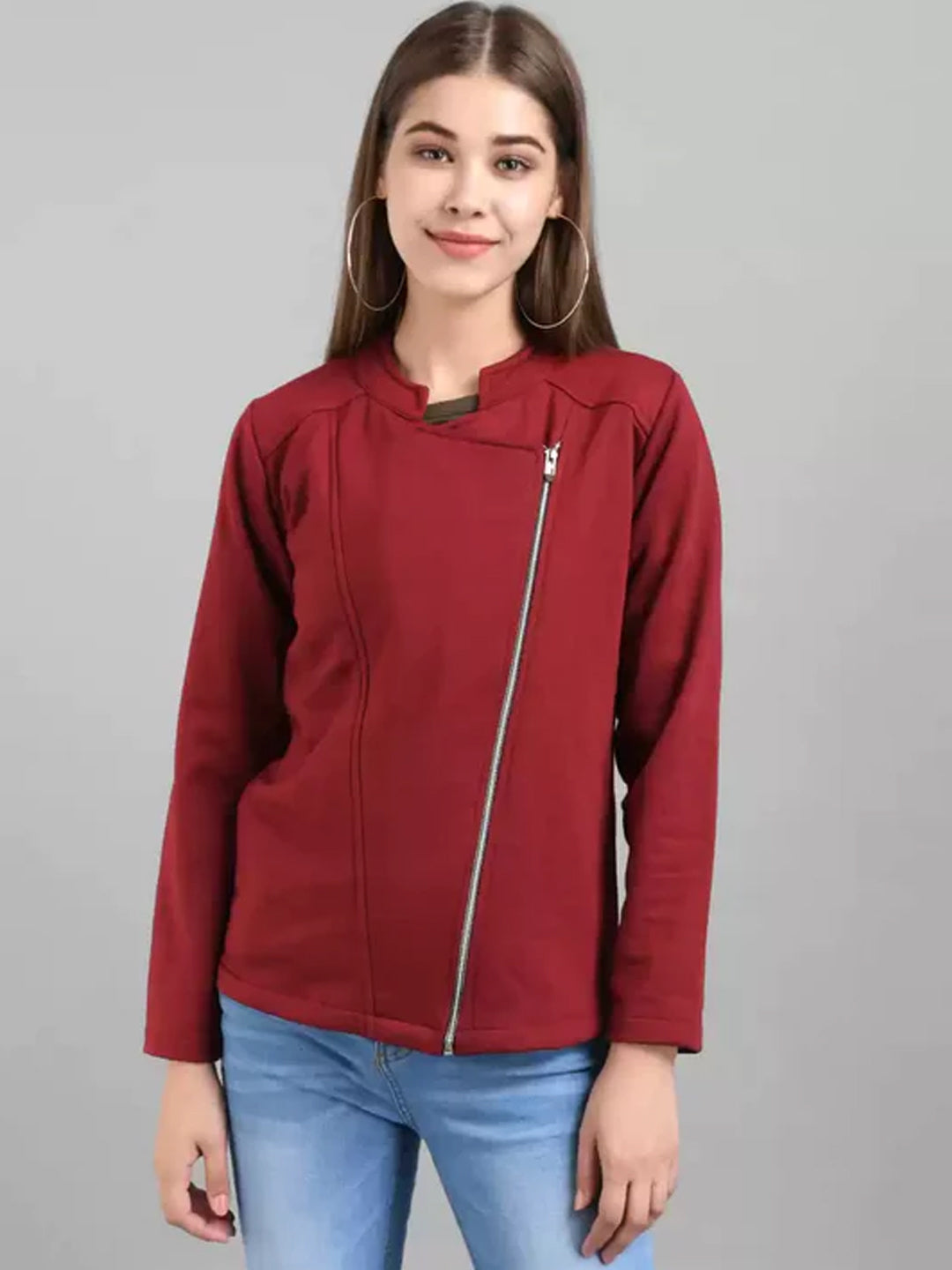 TANDUL  Full Sleeve Solid Women Jacket