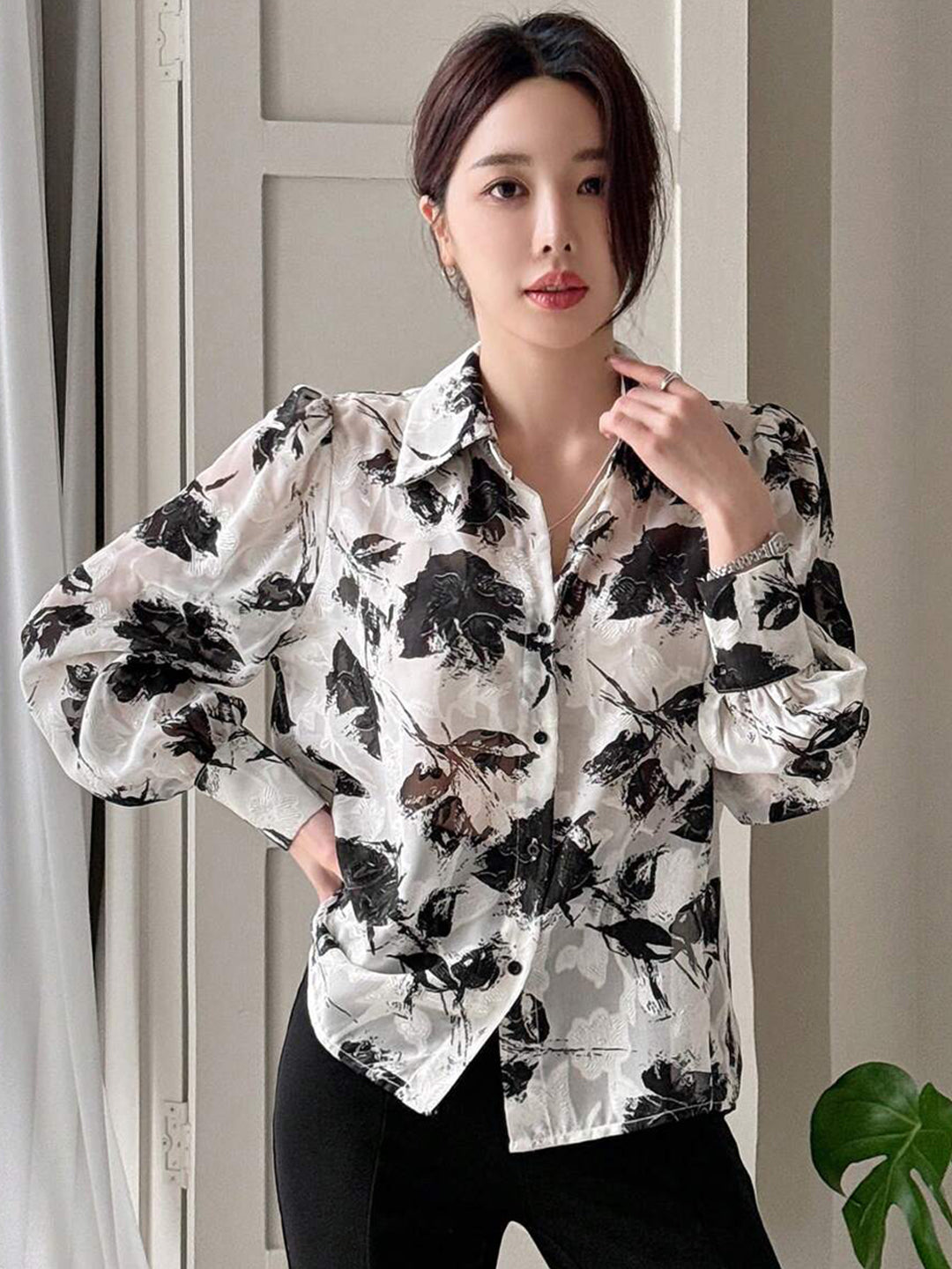 TANDUL  Women Regular Fit Printed Casual Shirt