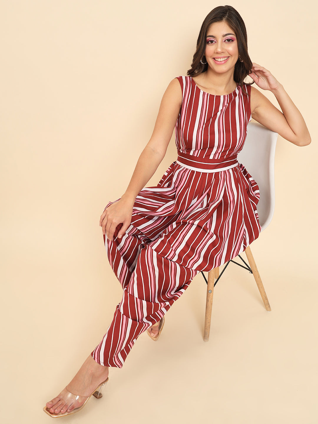 TANDUL Striped Women Jumpsuit